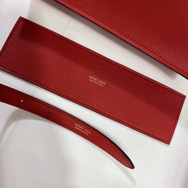 原單A貨愛馬仕Kelly danse22cm evercolor 皮 Rouge casaque Q5 中國紅 金扣現貨
