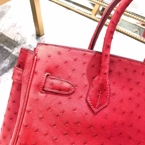 a貨愛馬仕birkin 30cm 進口k級鴕鳥皮 手工蠟線縫製 4 a貨愛馬仕birkin 30cm 進口k級鴕鳥皮 手工蠟線縫製