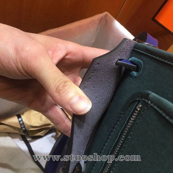 高仿網台灣 愛馬仕色Herbag 31Cm墨綠 8 高仿網台灣 愛馬仕色Herbag 31Cm墨綠