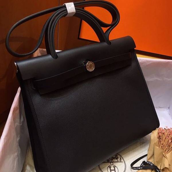高仿精品愛馬仕Herbag So black防水塗層 11 高仿精品愛馬仕Herbag So black防水塗層