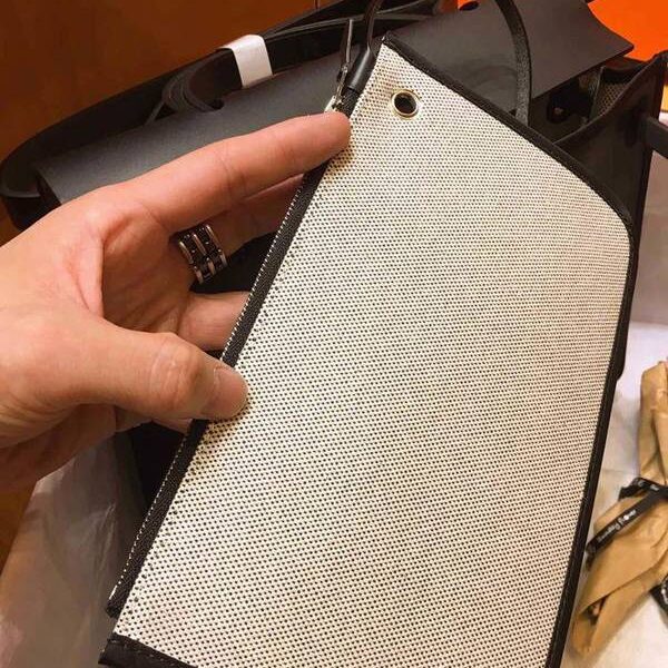 高仿精品愛馬仕Herbag So black防水塗層 14 高仿精品愛馬仕Herbag So black防水塗層