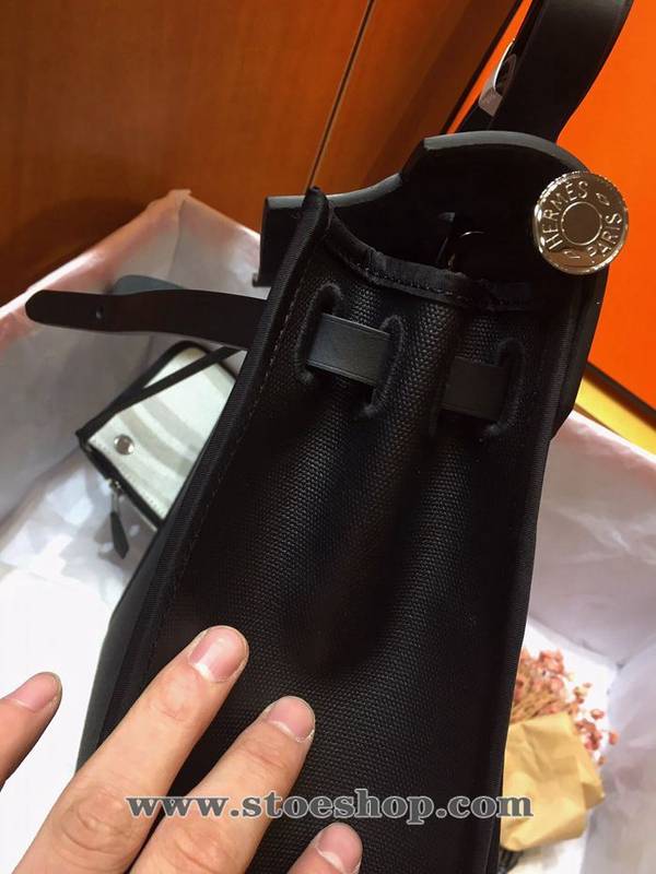 高仿精品愛馬仕Herbag So black防水塗層 8 高仿精品愛馬仕Herbag So black防水塗層