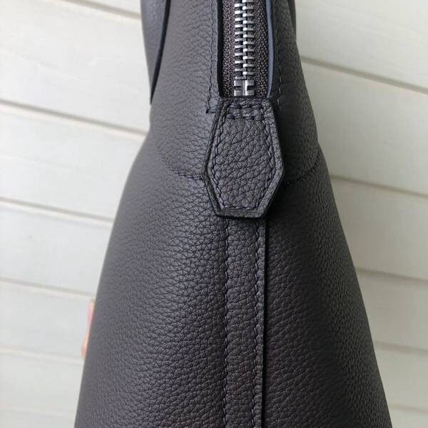高仿名牌包愛馬仕寶萊包原版togo皮31cm，37cm金銀扣現貨，31cm鐵灰