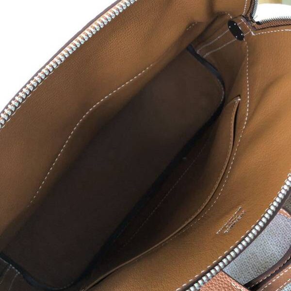 高仿包包批發愛馬仕寶萊包原版togo皮27cm，31cm，金棕色現貨
