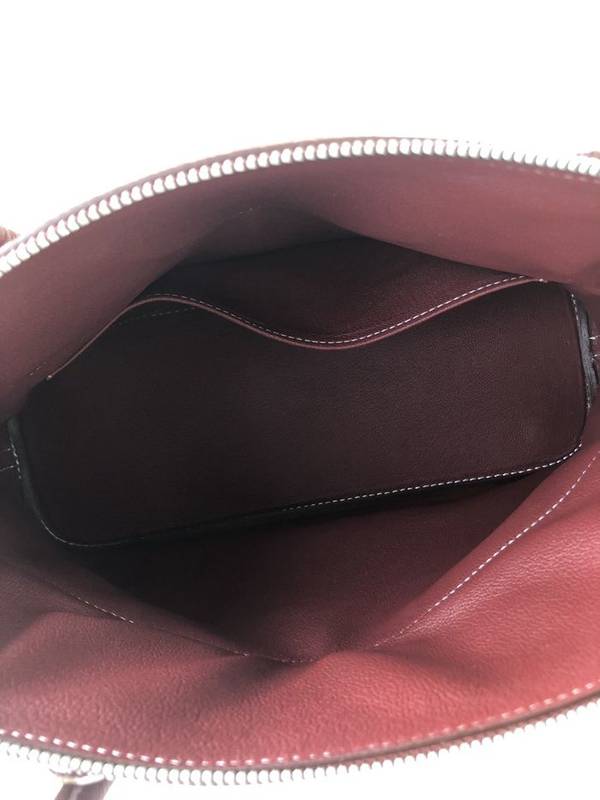 竭誠精品愛馬仕寶萊包原版togo皮31cm鑽石紅銀扣現貨 7 竭誠精品愛馬仕寶萊包原版togo皮31cm鑽石紅銀扣現貨