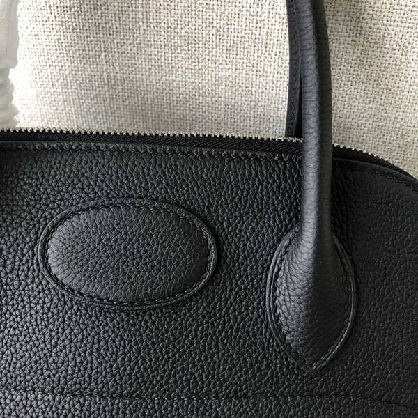 頂級原單愛馬仕寶萊包原版togo皮31cm，27cm黑色金銀扣蠟線現貨