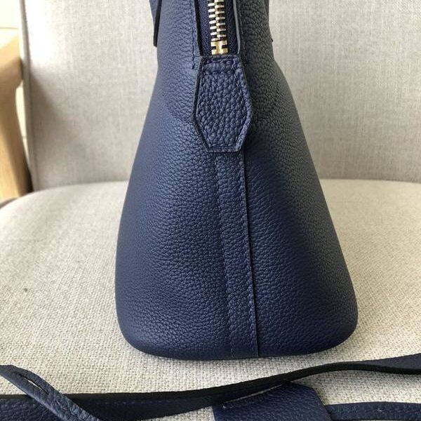 最高等級愛馬仕寶萊包原版togo皮31cm深藍色金銀扣蠟線現貨 11 最高等級愛馬仕寶萊包原版togo皮31cm深藍色金銀扣蠟線現貨