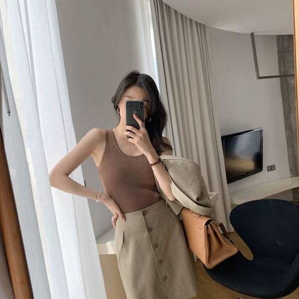 最高等級愛馬仕Shoulder kelly 金棕 上身圖