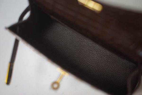 頂級高仿愛馬仕愛馬仕迷你凱莉一代,22cm,新創意,鱷魚皮與特定塗鴉印花布料拼接 9 頂級高仿愛馬仕愛馬仕迷你凱莉一代,22cm,新創意,鱷魚皮與特定塗鴉印花布料拼接