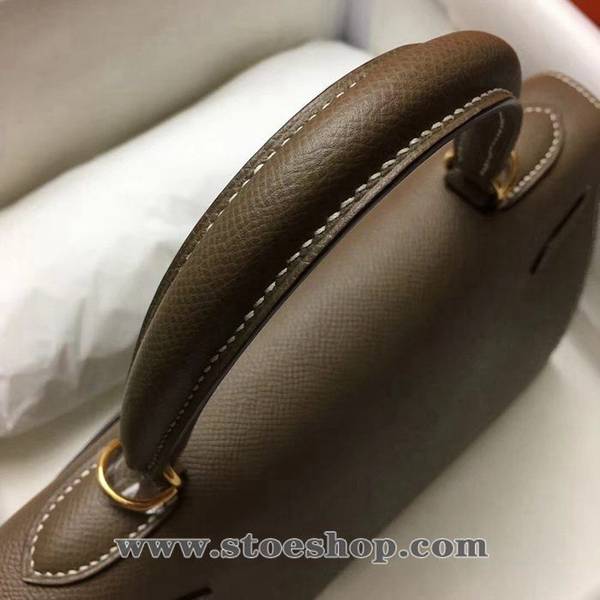原單A貨愛馬仕【現貨】Kelly28cmepsom皮18 大象灰 全手工縫製 5 原單A貨愛馬仕【現貨】Kelly28cmepsom皮18 大象灰 全手工縫製