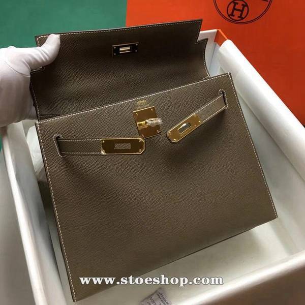 原單A貨愛馬仕【現貨】Kelly28cmepsom皮18 大象灰 全手工縫製 6 原單A貨愛馬仕【現貨】Kelly28cmepsom皮18 大象灰 全手工縫製