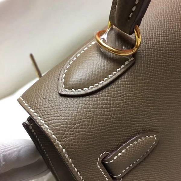 原單A貨愛馬仕【現貨】Kelly28cmepsom皮18 大象灰 全手工縫製 7 原單A貨愛馬仕【現貨】Kelly28cmepsom皮18 大象灰 全手工縫製