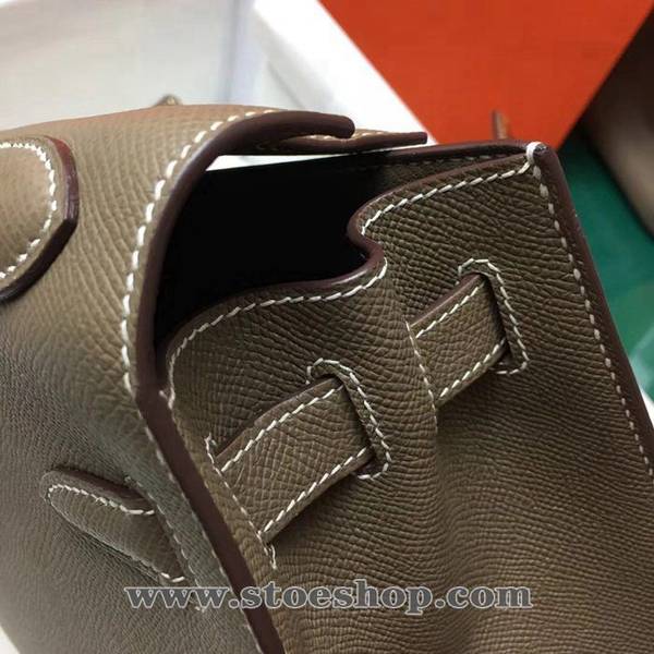 原單A貨愛馬仕【現貨】Kelly28cmepsom皮18 大象灰 全手工縫製 8 原單A貨愛馬仕【現貨】Kelly28cmepsom皮18 大象灰 全手工縫製