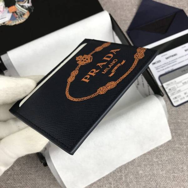 高仿原版prada最新男士卡片夾專櫃最新款式2MC223深藍+橙色/壓大嘜義大利頂級原單十字紋牛皮ddprada-10095 5 高仿原版prada最新男士卡片夾專櫃最新款式2MC223深藍+橙色/壓大嘜義大利頂級原單十字紋牛皮ddprada-10095