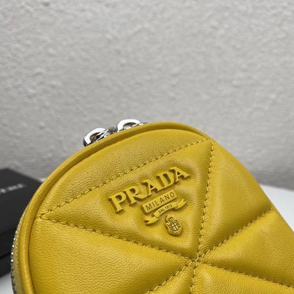 最高等級頂級原單prada專櫃最新款手機包1DH030黃色ddprada-10169 5 最高等級頂級原單prada專櫃最新款手機包1DH030黃色ddprada-10169