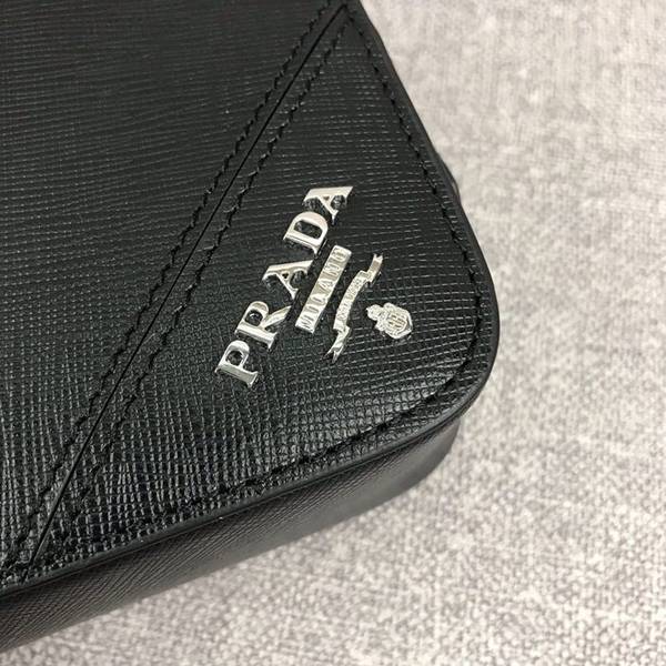 A貨1:1原單prada男士手包專櫃最新款式2VF017黑色/邊角散字嘜義大利頂級原單十字紋牛皮ddprada-10222 5 A貨1:1原單prada男士手包專櫃最新款式2VF017黑色/邊角散字嘜義大利頂級原單十字紋牛皮ddprada-10222