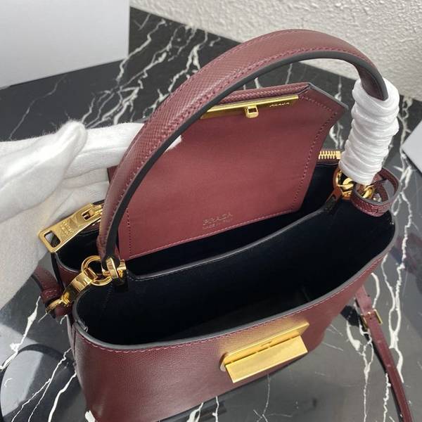 最高等級prada2020年最新款水桶包1BN012水桶型購物袋進口十字紋牛皮ddprada-10237 7 最高等級prada2020年最新款水桶包1BN012水桶型購物袋進口十字紋牛皮ddprada-10237