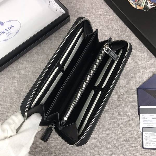 a貨原單prada摩登態度系列男士單拉鏈錢包專櫃最新款式2ML317黑色+藍色/摩登態度義大利頂級原單十字紋牛皮ddprada-10276 7 a貨原單prada摩登態度系列男士單拉鏈錢包專櫃最新款式2ML317黑色+藍色/摩登態度義大利頂級原單十字紋牛皮ddprada-10276