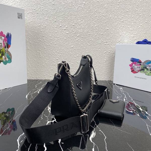 最高等級頂級原單prada 2020baokuanqnylon Hobo手拎/腋下包1BH204原廠十字紋ddprada-10576 3 最高等級頂級原單prada 2020baokuanqnylon Hobo手拎/腋下包1BH204原廠十字紋ddprada-10576
