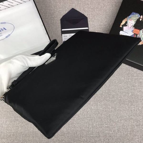 頂級高仿高仿包包prada經典尼龍布手包2NH006黑色/三角嘜頂級高仿包包進口尼龍材質+牛皮ddprada-10683 7 頂級高仿高仿包包prada經典尼龍布手包2NH006黑色/三角嘜頂級高仿包包進口尼龍材質+牛皮ddprada-10683