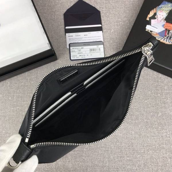 頂級高仿高仿包包prada經典尼龍布手包2NH006黑色/三角嘜頂級高仿包包進口尼龍材質+牛皮ddprada-10683 8 頂級高仿高仿包包prada經典尼龍布手包2NH006黑色/三角嘜頂級高仿包包進口尼龍材質+牛皮ddprada-10683