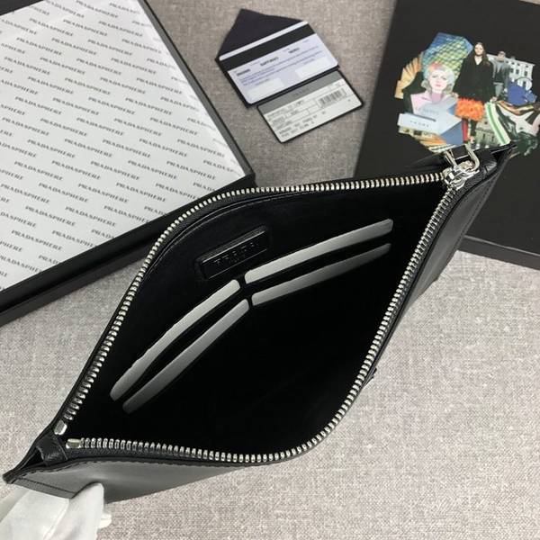 奢侈品頂級高仿包包prada男士手包2NG005黑色/紅白彩帶義大利頂級高仿包包十字紋牛皮ddprada-10685 7 奢侈品頂級高仿包包prada男士手包2NG005黑色/紅白彩帶義大利頂級高仿包包十字紋牛皮ddprada-10685