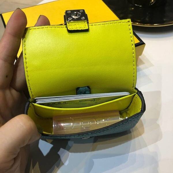 高仿包芬迪頂級頂級高仿包包包baguette mini法棍包進口牛皮翻蓋fendi-11672