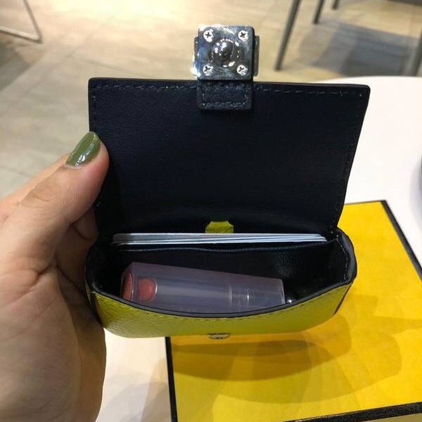 芬迪 頂級高仿包包包 baguette mini法棍包進口牛皮翻蓋