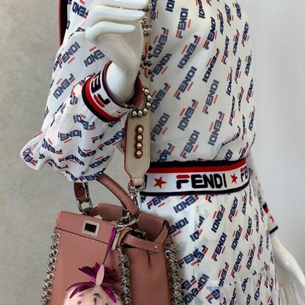 奢侈品1：1芬迪頂級頂級高仿包包包PEEKABOO全手工蛇皮fendi-11808