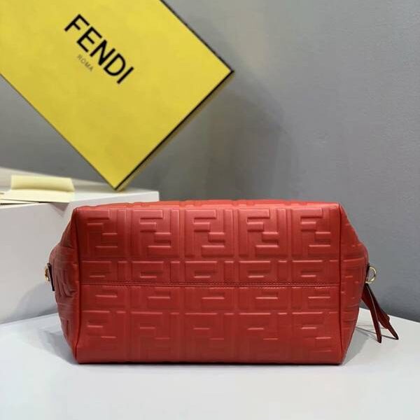 高仿奢侈品芬迪頂級頂級高仿包包包方形波士頓包三維紋理fendi-11821