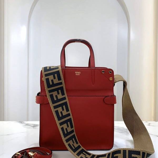 高仿名牌包芬迪頂級頂級高仿包包包FENDI filp bag迷你手袋純手工小牛皮fendi-11913