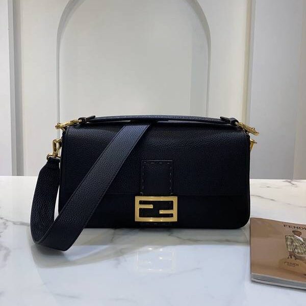 高仿芬迪頂級頂級高仿包包包Baguette荔枝紋fendi-11930