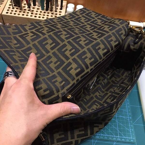 頂級1：1芬迪Fendi 5001 Baguette FF logo 老花系列fendi-11997