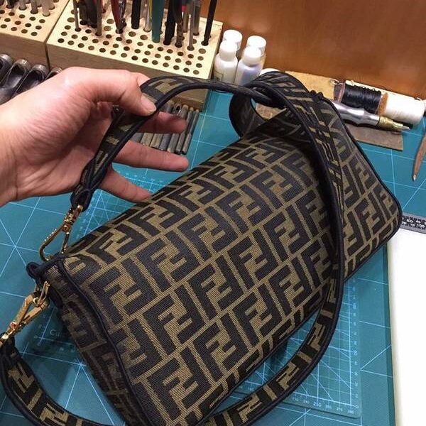 頂級1：1芬迪Fendi 5001 Baguette FF logo 老花系列fendi-11997