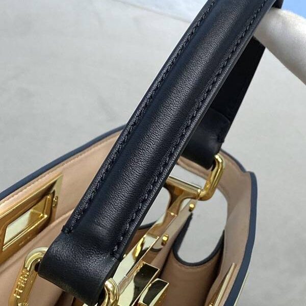 高仿包台灣芬迪PEEKABOO I See U拼色牛皮fendi-12188