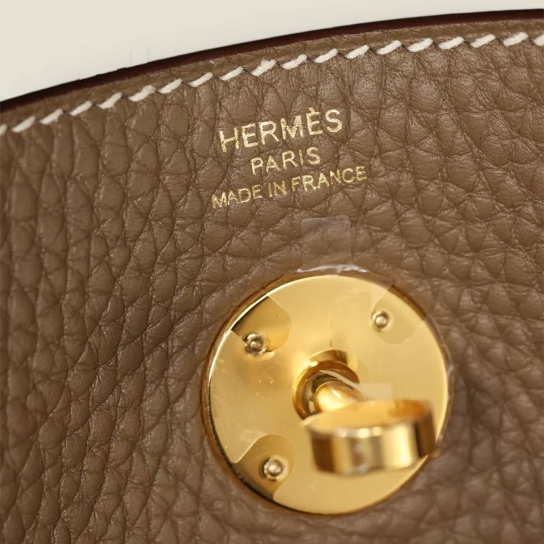 高仿愛馬仕Hermes*Lindy26大象灰金扣全手工版本