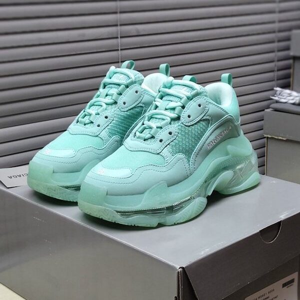 a貨鞋 巴黎世家Balenciaga TriPle S 巴黎氣墊 “新淺綠” 10 a貨鞋 巴黎世家Balenciaga TriPle S 巴黎氣墊 “新淺綠”