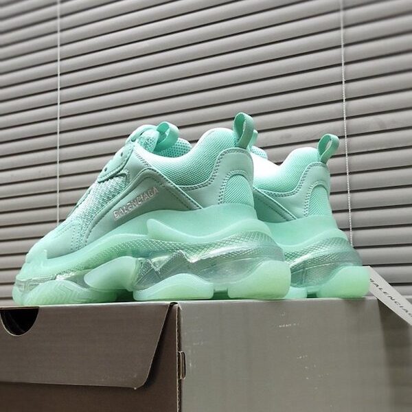 a貨鞋 巴黎世家Balenciaga TriPle S 巴黎氣墊 “新淺綠” 17 a貨鞋 巴黎世家Balenciaga TriPle S 巴黎氣墊 “新淺綠”