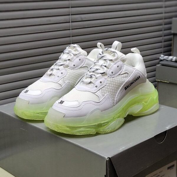 超A鞋 巴黎世家Balenciaga TriPle S 巴黎氣墊 “白加綠” 10 超A鞋 巴黎世家Balenciaga TriPle S 巴黎氣墊 “白加綠”