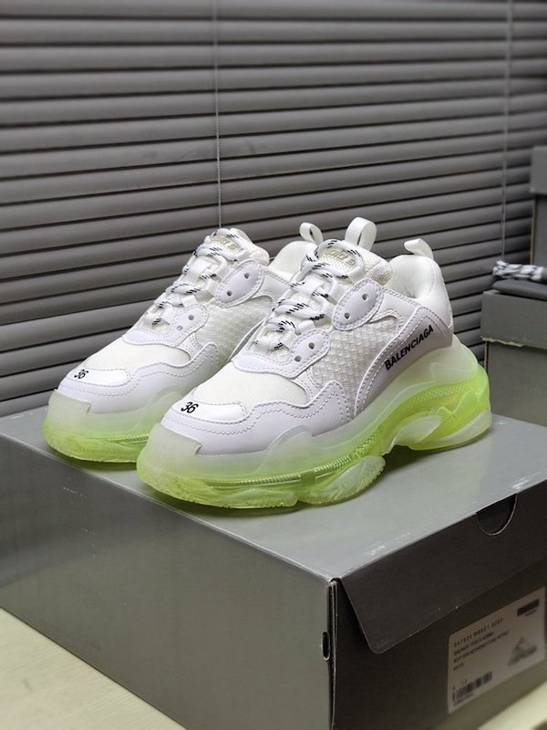 超A鞋 巴黎世家Balenciaga TriPle S 巴黎氣墊 “白加綠” 2 超A鞋 巴黎世家Balenciaga TriPle S 巴黎氣墊 “白加綠”