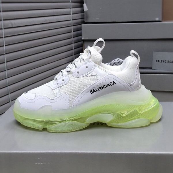 超A鞋 巴黎世家Balenciaga TriPle S 巴黎氣墊 “白加綠” 13 超A鞋 巴黎世家Balenciaga TriPle S 巴黎氣墊 “白加綠”
