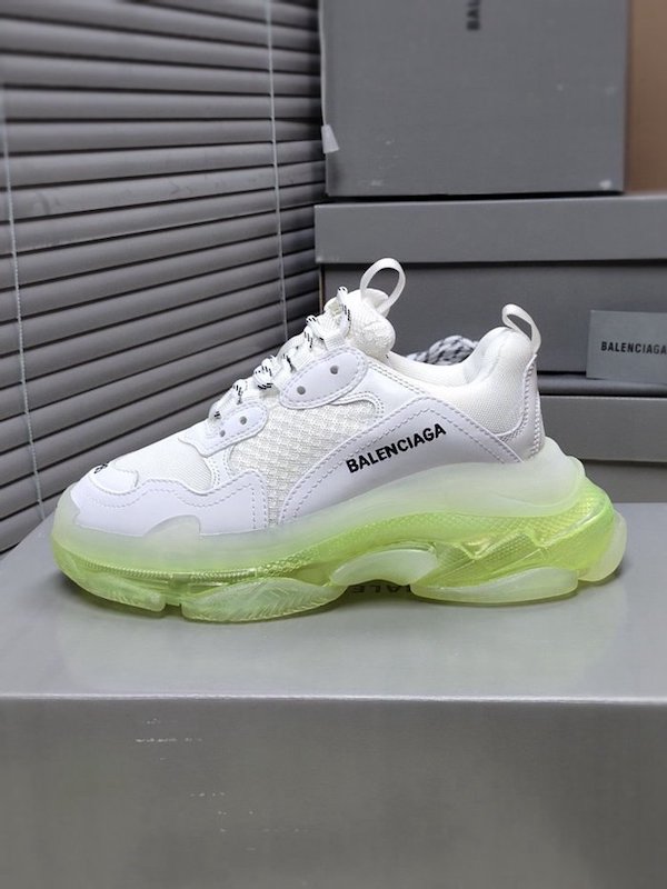超A鞋 巴黎世家Balenciaga TriPle S 巴黎氣墊 “白加綠” 5 超A鞋 巴黎世家Balenciaga TriPle S 巴黎氣墊 “白加綠”