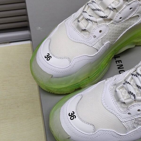 超A鞋 巴黎世家Balenciaga TriPle S 巴黎氣墊 “白加綠” 14 超A鞋 巴黎世家Balenciaga TriPle S 巴黎氣墊 “白加綠”