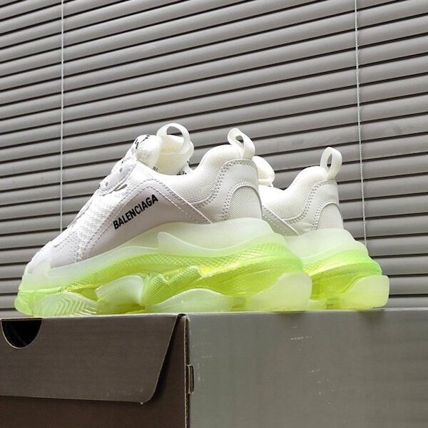 超A鞋 巴黎世家Balenciaga TriPle S 巴黎氣墊 “白加綠” 17 超A鞋 巴黎世家Balenciaga TriPle S 巴黎氣墊 “白加綠”
