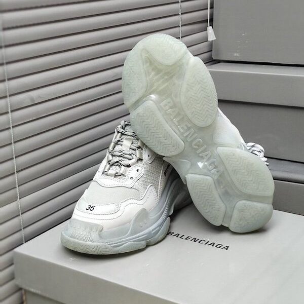 精仿鞋 巴黎世家Balenciaga TriPle S“灰色”