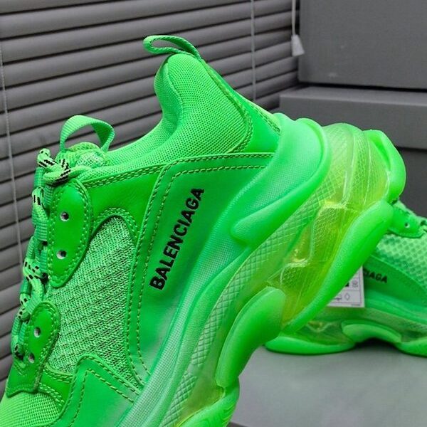 莆田頂級高仿鞋 巴黎世家 TriPle S 巴黎氣墊 “螢光綠” 15 莆田頂級高仿鞋 巴黎世家 TriPle S 巴黎氣墊 “螢光綠”