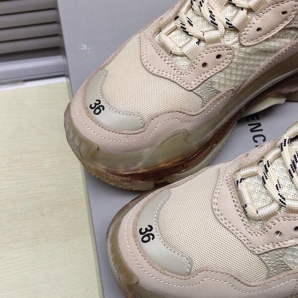 精仿鞋 巴黎世家 TriPle S 巴黎氣墊 “奶茶色” 14 精仿鞋 巴黎世家 TriPle S 巴黎氣墊 “奶茶色”
