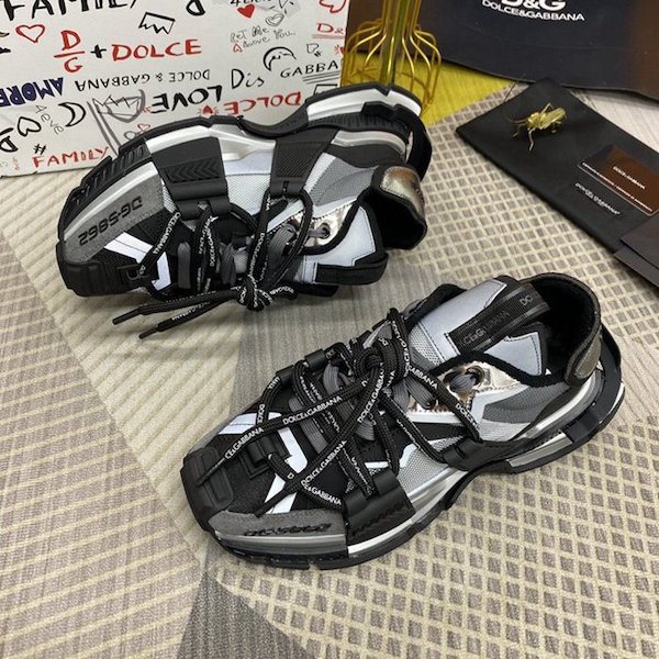 DG-杜嘉班納爆款2021秋冬新款復刻鞋-真皮厚底拼色老爹鞋 2 DG-杜嘉班納爆款2021秋冬新款復刻鞋-真皮厚底拼色老爹鞋