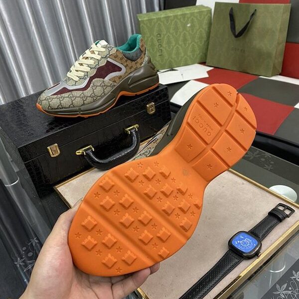 高仿GUCCI新款老爹鞋頭層牛皮