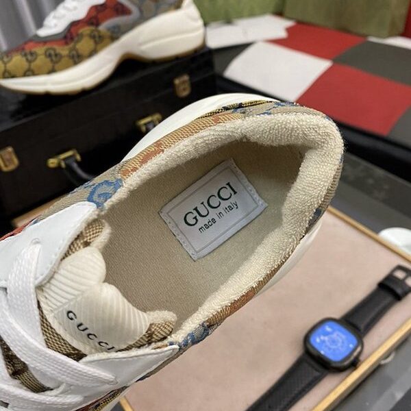GUCCI官網最新款老爹鞋頭層牛皮-復刻鞋